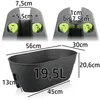 2X Blumenkasten 56cm Balkon für Geländer zum Hängen Produktbild-Vorschau 9