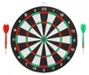 Cible de fléchettes de 24 cm + 2 fléchettes de rechange, Voir les images du produit 7