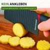 WESTMARK Wellen-/Buntschneide-Messer schwarz / rot Voir les images du produit 3