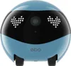 A blue robot with a black face and two heart-shaped lights on its face. Produktbild-Vorschau