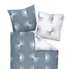 Janine Mako-Satin Bettwäsche J.D. 87073 blaugrün 240x220 cm Produktbild-Vorschau 7
