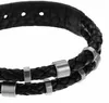 FOSSIL brazalete Leather Essentials Bracelet Black Vista previa de la imagen del producto 7