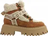 Buffalo Scarpe da donna Stivali stringati Marrone Leisure, Anteprima dell’immagine prodotto 21