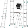 Rusztowanie aluminiowe podest roboczy 2x7 ALOSS 6w1 + TORBA Podgląd zdjęcia produktu 1