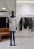FC-11B Belle femme abstraite Mannequin peint noir mat Voir les images du produit 2