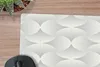 MuchoWow® Mauspad Mousepad Muster - Silber - Retro 18x27 cm Produktbild-Vorschau 2