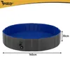 Purlov 27507 Faltbares Hundebad 160 x 30 cm, blau-grau Produktbild-Vorschau 4