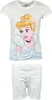 Disney Cinderella Rapunzel Kinder Schlafanzug Pyjama – Weiß Produktbild-Vorschau 1
