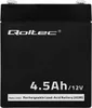 Qoltec 53033 autobaterie AGM (Absorbed Glass Mat) 4,5 Ah 15 Náhled obrázku produktu 14