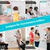 COSTWAY Doppelseitiges mobiles Whiteboard, 120 x 90 cm, Produktbild-Vorschau 8