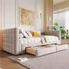 Merax daybed Daybed 90x200 cm, con letto estraibile 90x200 Anteprima dell’immagine prodotto 4