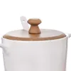 ORION Zuckerdose + Milchkännchen + Holzständer SET Produktbild-Vorschau 5