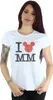 Disney - "I Love" T-Shirt für Damen BI30986 (XL) (Weiß) Produktbild-Vorschau 2