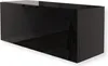 Meuble Mural Suspendu Noir Brillant 90 x 35 x 32 cm – Voir les images du produit 2