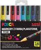 Markery Uni Posca Pc-5M - 16 Kolorów, Tusz Pigmentowy Podgląd zdjęcia produktu 1