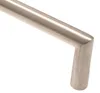 Möbelgriff BA 128mm, Küchengriff aus gebürstetem Edelstahl, Produktbild-Vorschau 3