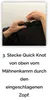 Waldhausen Quick Knot Deluxe pomůcka pro pletení, černá, Náhled obrázku produktu 8