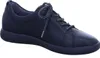 A side view of a black women's sneaker against a white background. Produktbild-Vorschau