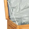 vidaXL Gartenbox mit Beutel 90x50x58 cm Massivholz Teak -  Produktbild-Vorschau 9