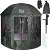 Tente parapluie de pêche avec housse JUKON vert foncé Voir les images du produit 1