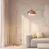 Lindby Bogenlampe Lennart, kupfer, höhenverstellbar, E27 Produktbild-Vorschau 2