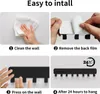 Schlüsselbrett mit 8Haken, Schlüssel Organizer Wand Produktbild-Vorschau 6