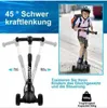 YOLEO Kinder Roller Kinderscooter Dreiradscooter mit LED Produktbild-Vorschau 5