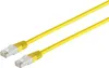 Patchkabel cat 6 S/FTP PIMF Halogenfrei gelb 2m Produktbild-Vorschau 1