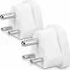 kwmobile 2x Reiseadapter Typ-D - Reise Adapter zu Typ D Produktbild-Vorschau 1