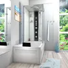 Whirlpool Dusche Kombination K05-L03-WP Duschtempel 180x90 Produktbild-Vorschau 3