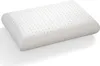 A white latex pillow with many small holes on its surface, shown on a white background. Produktbild-Vorschau