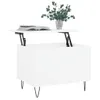 vidaXL Tavolino da salotto bianco 60x44,5x45 cm in Anteprima dell’immagine prodotto 3