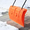 KADAX Schaufel Schneekratzer Schneepflug Orange auf Rädern Produktbild-Vorschau 10