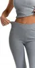 Leggings de algodón a rayas para mujer. Pantalones largos y Vista previa de la imagen del producto 5