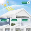 3x3m Partyzelt Festzelt Pavillon Carport Gartenzelt Produktbild-Vorschau 11