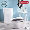 Curver INFINITY Wäschebox mit Lochmuster, 60 l, Weiß Produktbild-Vorschau 8