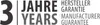 Marketing graphic showing "3 YEARS" and "HERSTELLER GARANTIE / MANUFACTURER GUARANTEE". Produktbild-Vorschau
