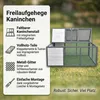 Mucola Freigehege faltbar Freilaufgehege Hasen Käfig Produktbild-Vorschau 2