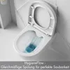 Wand-WC Set Rivo Tiefspüler ohne Spülrand kurz weiß Produktbild-Vorschau 4