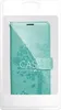 A teal book-style phone case with a tree and butterfly design, displayed in clear packaging. Náhled obrázku produktu