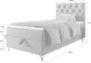 Čalouněná boxspringová postel 120x200 ADRIA 2 - béžová Náhled obrázku produktu 9