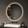 EMKE LED Badezimmerspiegel Badspiegel mit Beleuchtung Rund Produktbild-Vorschau 1