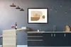 MuchoWow® Gerahmtes Poster Kunst - Abstrakt - Rosa 80x60 cm Produktbild-Vorschau 5
