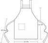 Kochschürze  Schürze Wasserdicht BBQ Latzschürze Apron Produktbild-Vorschau 2