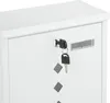 Relaxdays Briefkasten mit Sichtfenster, Metall, 4 Produktbild-Vorschau 5