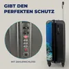 MuchoWow® Koffer Handgepäck Trolley Rollkoffer Kleine Produktbild-Vorschau 3