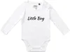Huuraa Baby Body Little Boy Schriftzug 62 White  Baumwolle Produktbild-Vorschau 1