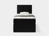 NORDELO Boxspringbett MODERNO 100x200 cm Schwarz Produktbild-Vorschau 9
