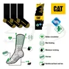 6 Paar CAT CATERPILLAR Comfort Fit Diabetiker Arbeitssocken Produktbild-Vorschau 3