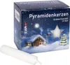 Pyramidové svíčky 24/240 bílé pro malé pyramidy, 24 kusů, Náhled obrázku produktu 1
